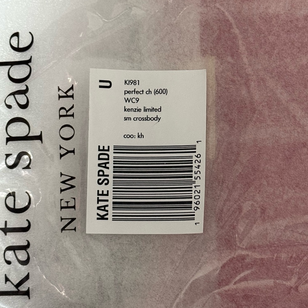 NWT Kate Spade Kenzie Limited Edition Mini Crossbody in Perfect Cherry Red - Picture 4 of 8